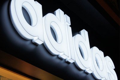 三面發(fā)光字